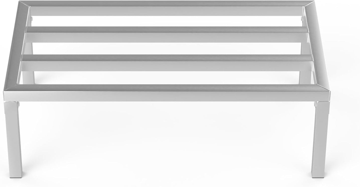 20 in X 36 in. Aquarium Stand | Industrial Style Aluminum Fish Tank Base with Open Frame Design