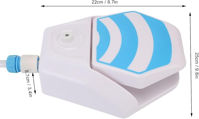 Generic Dog Step On Water Fountain Large Capacity Self Press Outdoor Pet Sprinkler for Hydrating Dogs On the Go