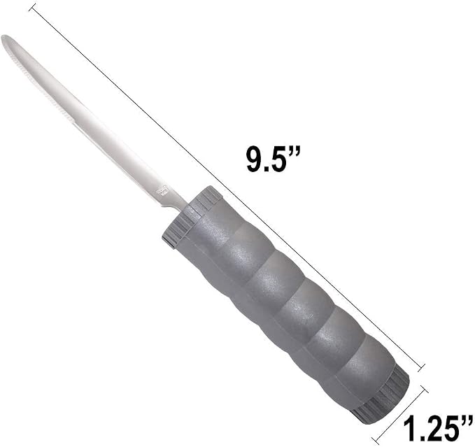 Rehabilitation Advantage Adjustable Weighted Knife with Washer Center