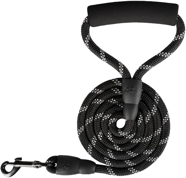 Tactical Dog Harness and Leash Set, No-Pull Adjustable Puppy Vest Collar with Handle, Dual Leash Clips, Reflective Oxford Chest Harnesses with Leashes for Small Dogs Pulling Support S Size