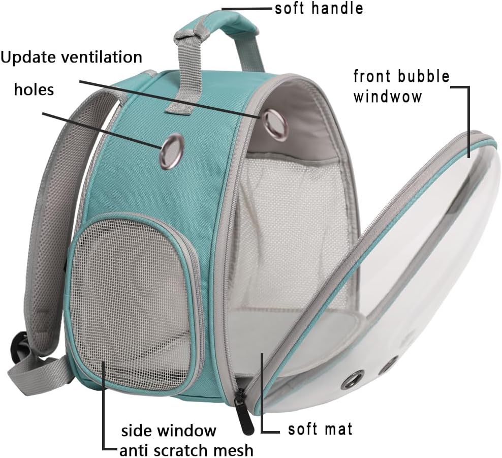 Guinea Pig Carrier,Guinea Pig Carrier for 2,Reptile Travel Carrier for Lizards Sugar Glider Hedgehog Rat Parrot Birds