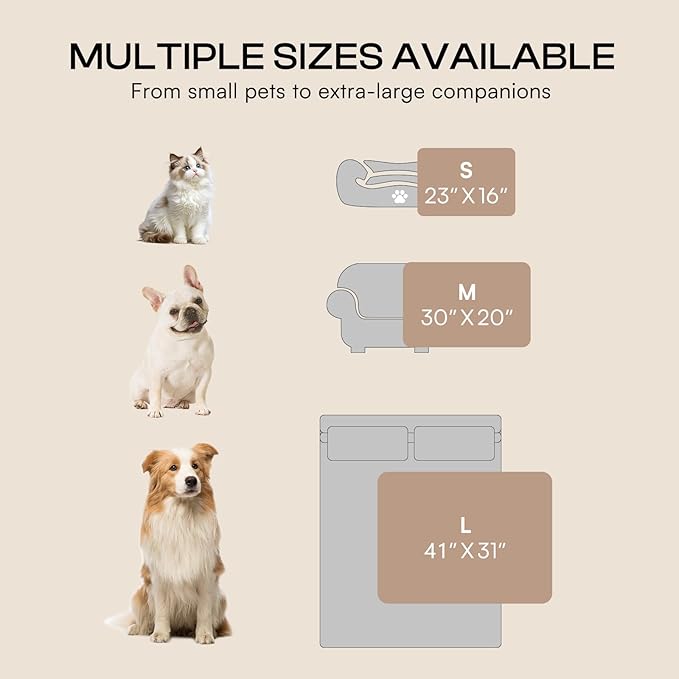 LINENLUX 1 Pack 3 Soft Dog Blanket Washable Warm Fleece Cat Blankets for Pet Puppy Fluffy Calming Flannel Brown/White/Blue Small