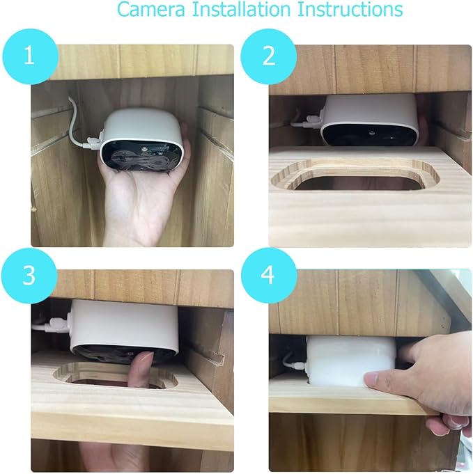 Smart Bird House with Camera, 1080p HD WiFi Outdoor Bird Box. Features Auto Capture Bird Video & Motion Detection, Night Vision, App Alerts and Serves as a Bird Nesting Box (Dark, Normal)