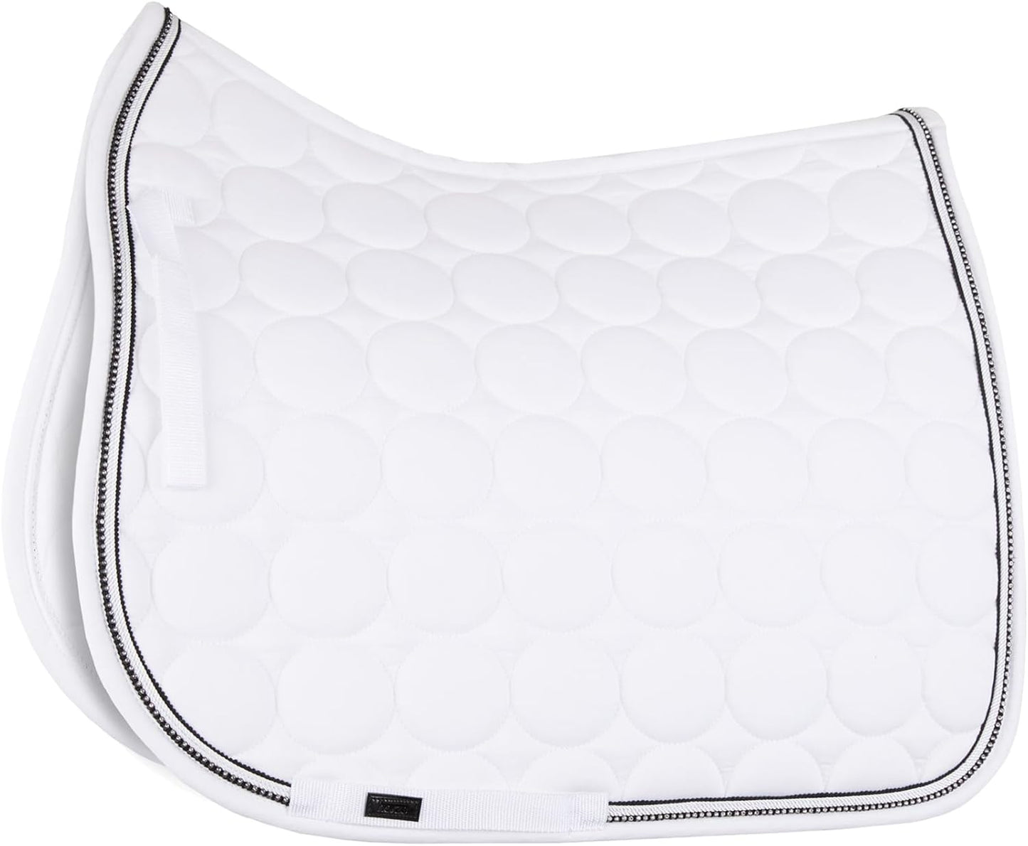 HORZE Marquess Quilted Quick-Dry Dressage Saddle Pad with Crystal Trim