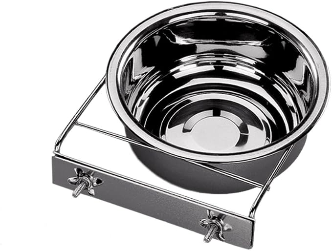 Nobby Stainless Steel Bowl with Screw-Holder, 1.30 Litre, 18 cm