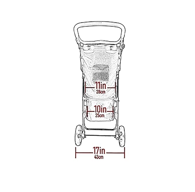 Pet Gear No-Zip Happy Trails Lite Pet Stroller for Cats/Dogs, Zipperless Entry, Easy Fold with Removable Liner, Safety Tether, Storage Basket + Cup Holder, 3 Colors