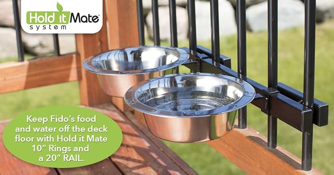 Adjustable Dog Bowl Kit (Double)