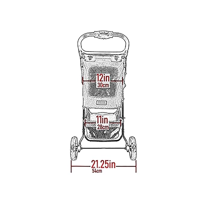 Pet Gear No-Zip Special Edition 3 Wheel Pet Stroller, Spring Meadow | Zipperless Entry, Easy One-Hand Fold, Removable Liner, Cup Holder, For Cats/Dogs