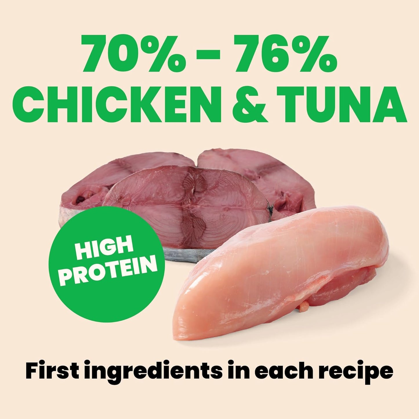 Almo Nature Wet Cat Food HQS Natural Rotational Diet Fish Selection & Chicken Drumstick - Variety Pack, Grain Free, Additive Free, Highly Digestible, Preservative Free 2.47-oz, 12 pack