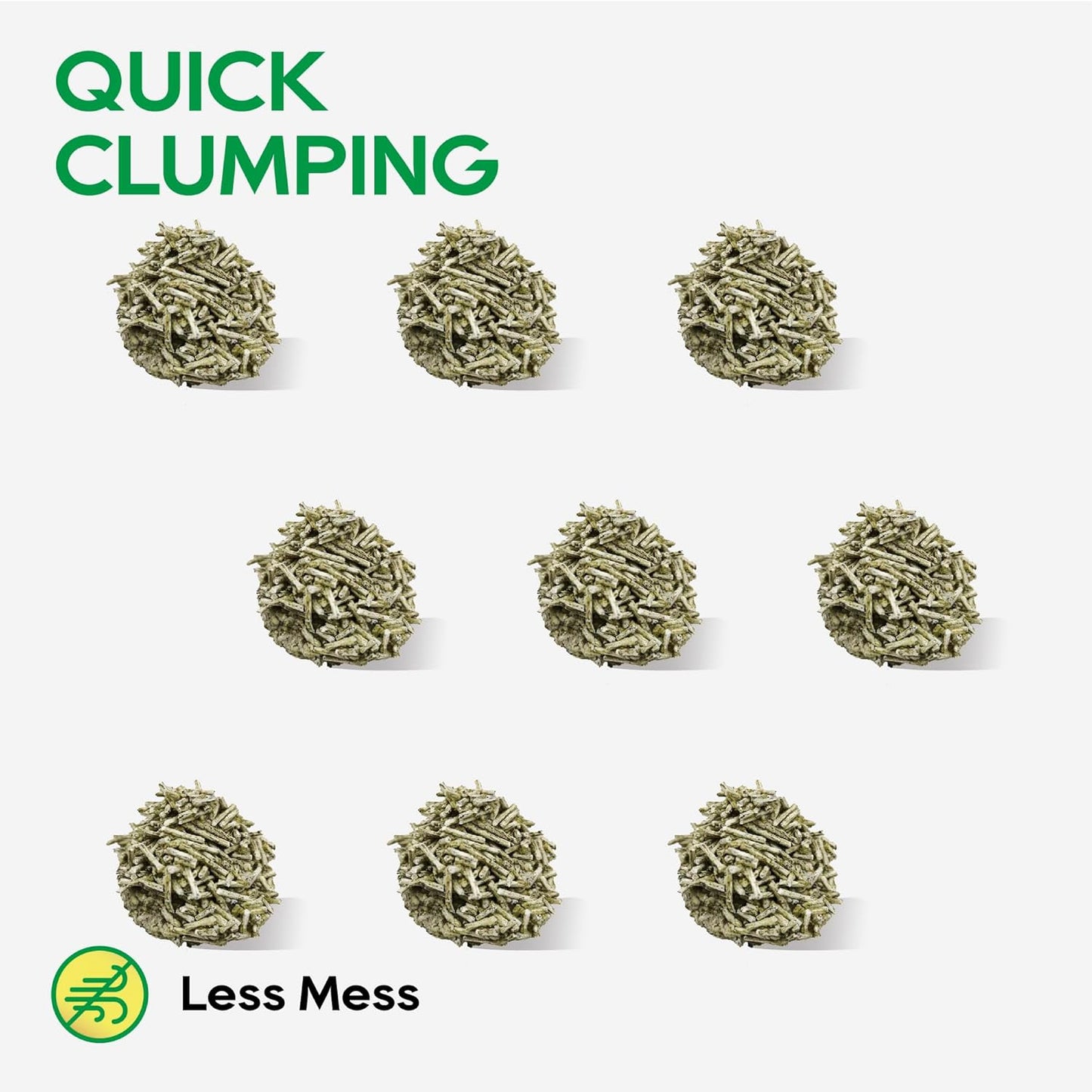 HoneyCare Tea Cat Litter | Natural Plant-Based Formula | Long-Lasting Odor Control | 99% Dust-Free & Low Tracking | Flushable Cat Litter | 6-lbs