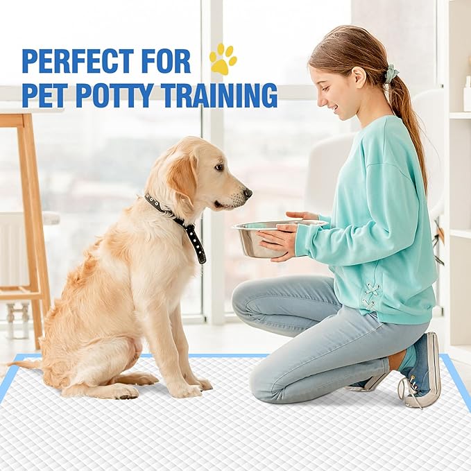 Dog Pee Pads Extra Large 30x36in 35 Counts, XXL Puppy Pads, Large Pee Pads for Dogs, Disposable Urine Dog Pads Doggie Pads, Thicken Pet Pads for Dogs Cats Rabbits