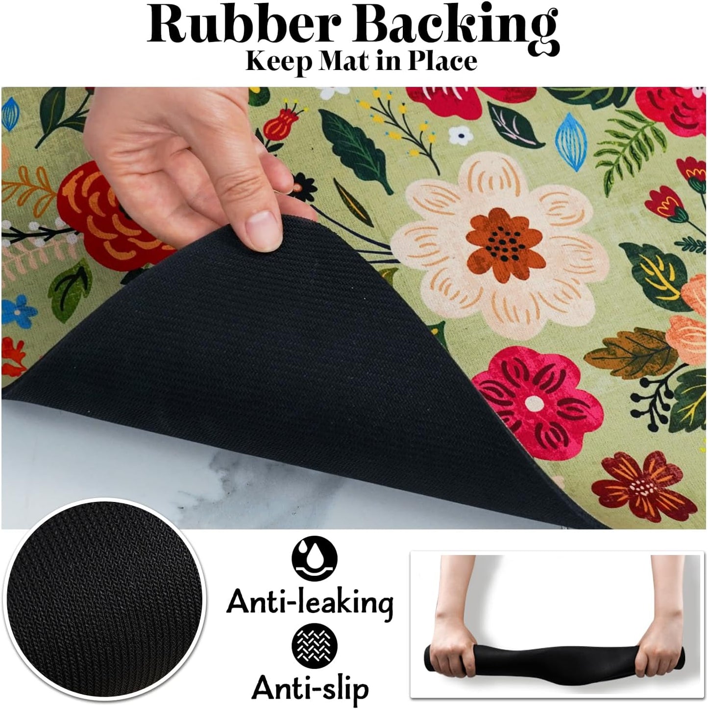 Absorbent Quick Dry Pet Food Mat for Dogs and Cats - Eco-Friendly Bowl Mat for Food and Water Dispenser - 12"x20" Floor Accessory