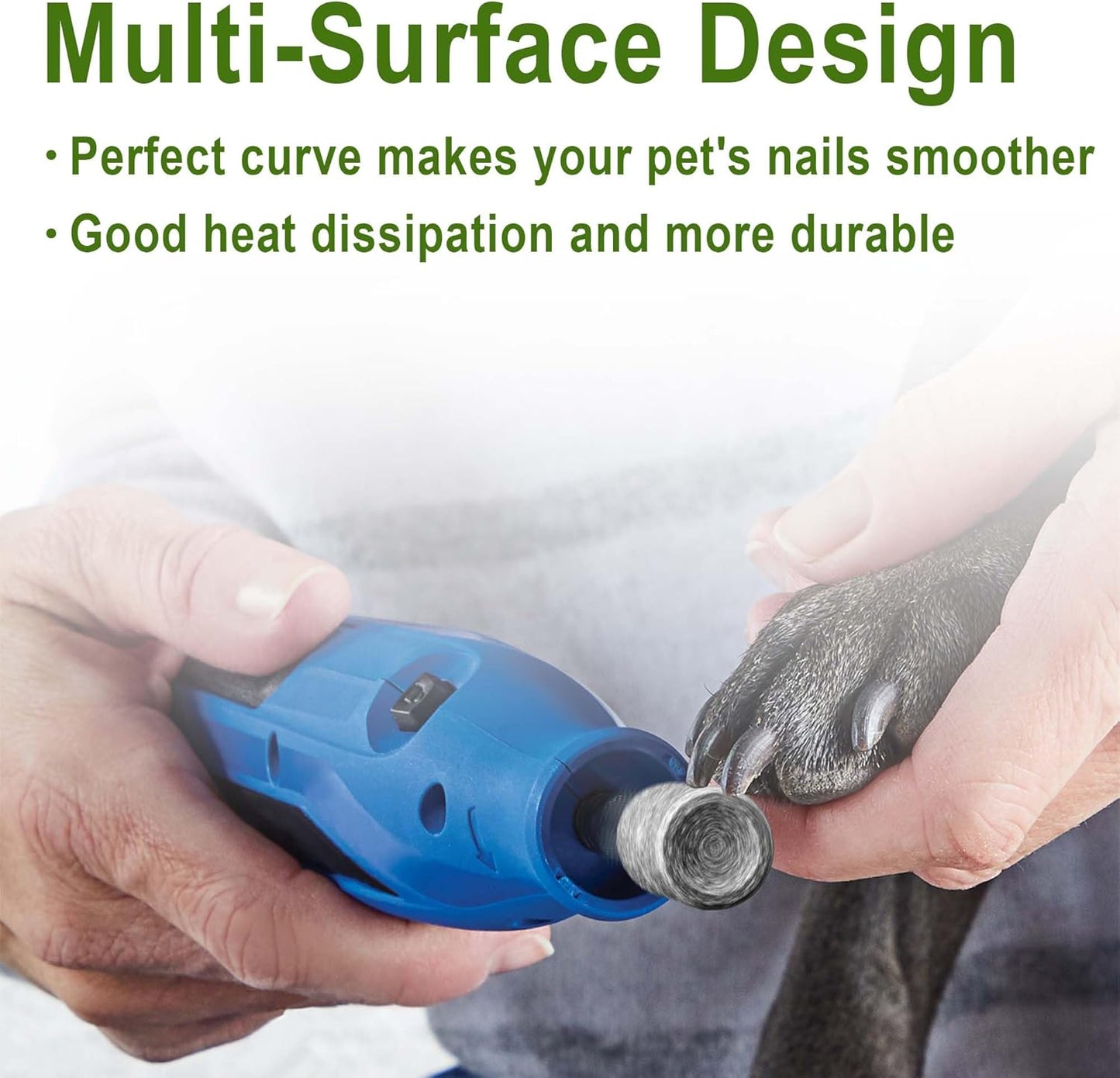 Diamond Dog Nail, 1/8'' Nail Tool for Dogs, for Animals Nail Care & Home Grinder Tools for Dogs and Animals