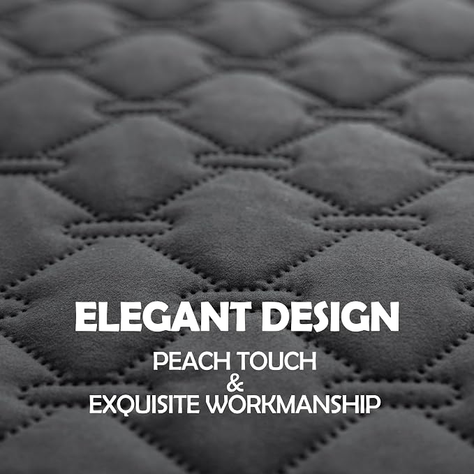 gogobunny 3X Stronger Waterproof Pet Blanket, Scratch Proof Furniture Protector for Dogs Cats, Reversible Cover 30x90 Inch, Dark Grey