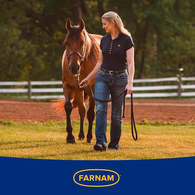 Farnam Equisect Natural Fly Spray for Horses, Dogs and Cats, Fly Repellent,128 Oz Refill