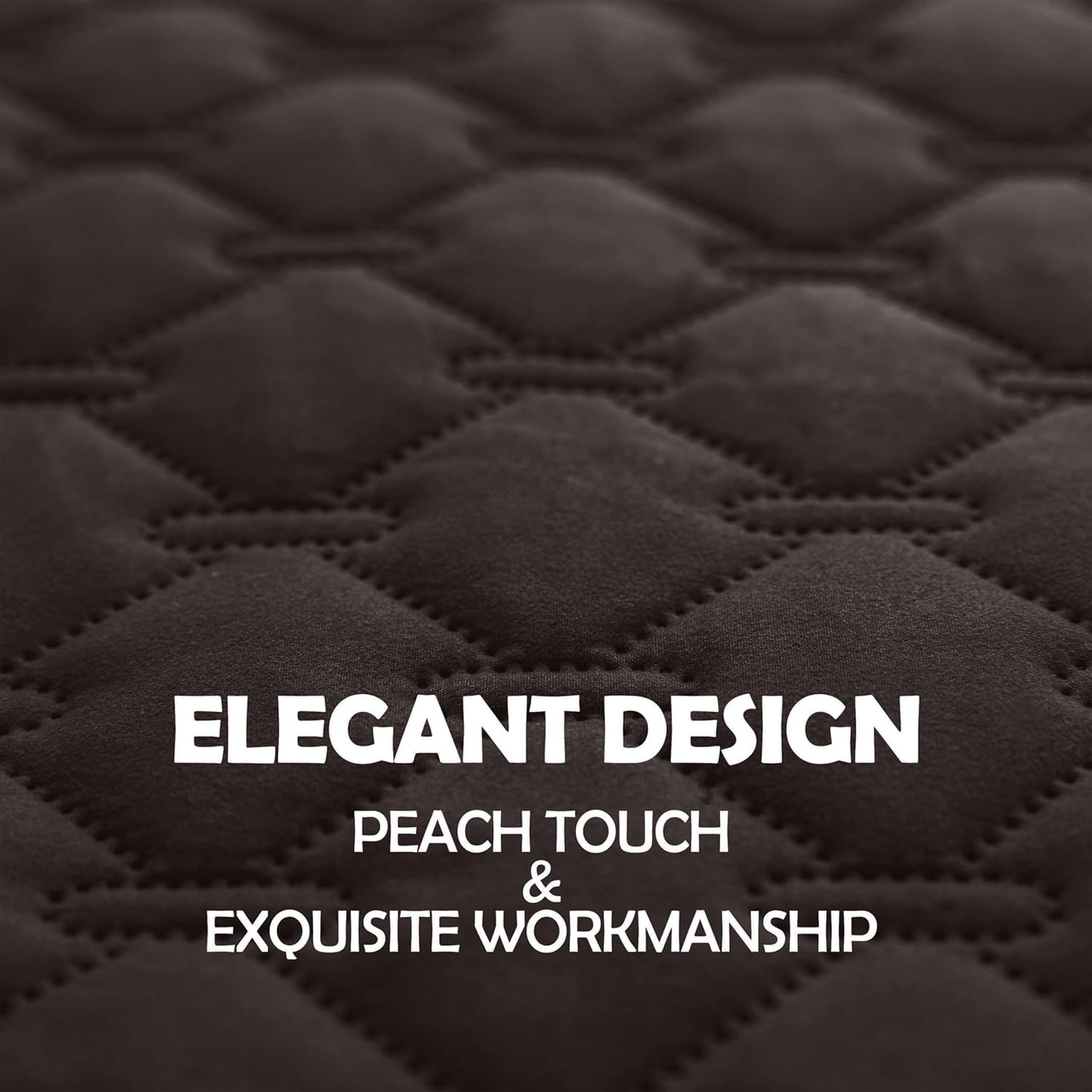 gogobunny 100% Double Sided Waterproof Dog Blanket Soft Pet Bed Cover Reversible Protect Furniture Couch Sofa Car for Puppy Cat Kids (Dark Coffee/Light Coffee, 30x80 Inch (Pack of 1))