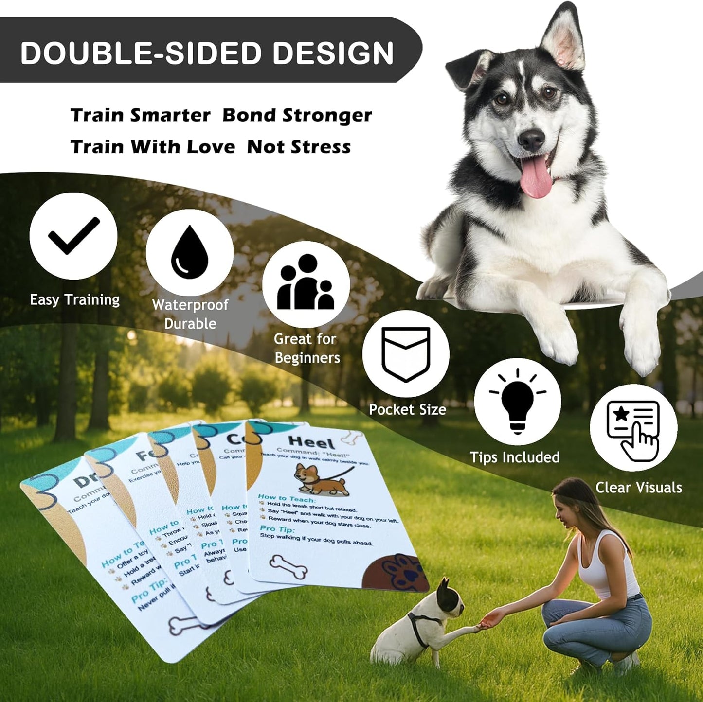 Dog Treat Pouch Bag for Training – Removable Liners, Large Opening Capacity Treat Bag with Clicker, Obedience Cards, Waist Strap Clip Treat Fanny Pack for Dog Training and Walking