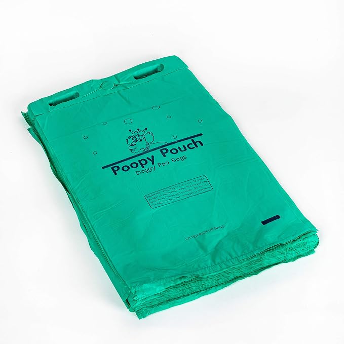 Regal Pet Waste Station - 8ft Green Steel Dog Waste Station - Includes a Dispenser (Holds up to 600 Single-Pull Poop Bags), a 10gal Trash Receptacle with Lid, and a 12"x18" Sign