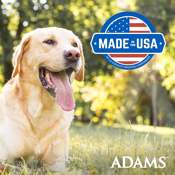 ADAMS Flea & Tick Home Spray for Indoor House Treatment, Tick and Flea spray for Home, Carpet, Furniture & Pet Bedding, Controls Bed Bugs, Cockroaches, Spiders & Mosquitoes, 8 oz