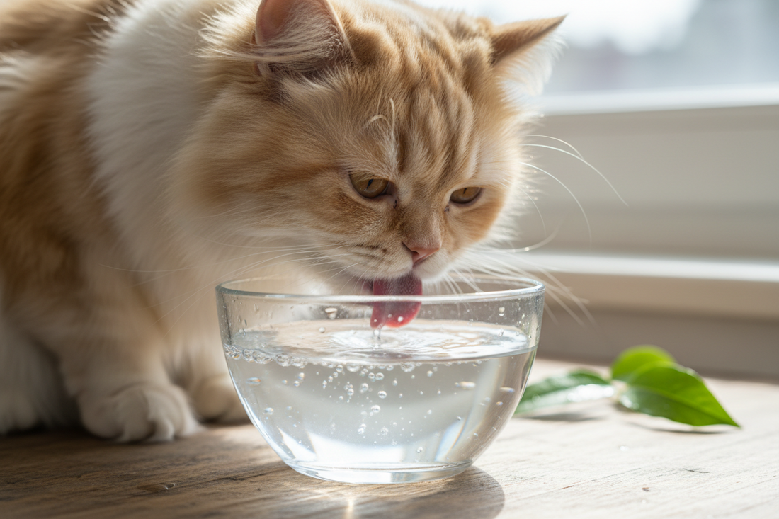Maintain Fresh, Hydrated Health for Your Cat with Pure, Filtered Water