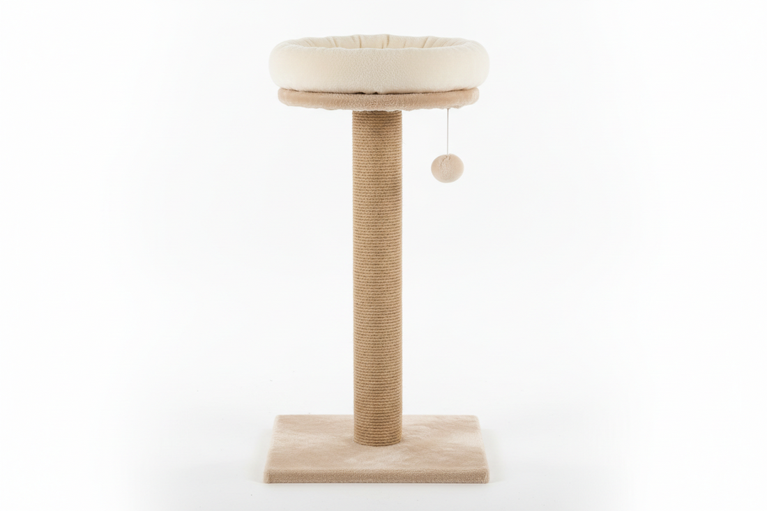 Why Every Indoor Cat Needs a Sturdy Scratching Post: Comfort, Enrichment & Furniture Protection