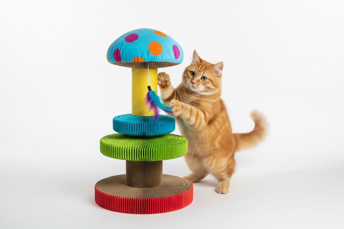 Protect Your Furniture and Delight Your Feline Friend with the Ultimate Cat Scratching Post