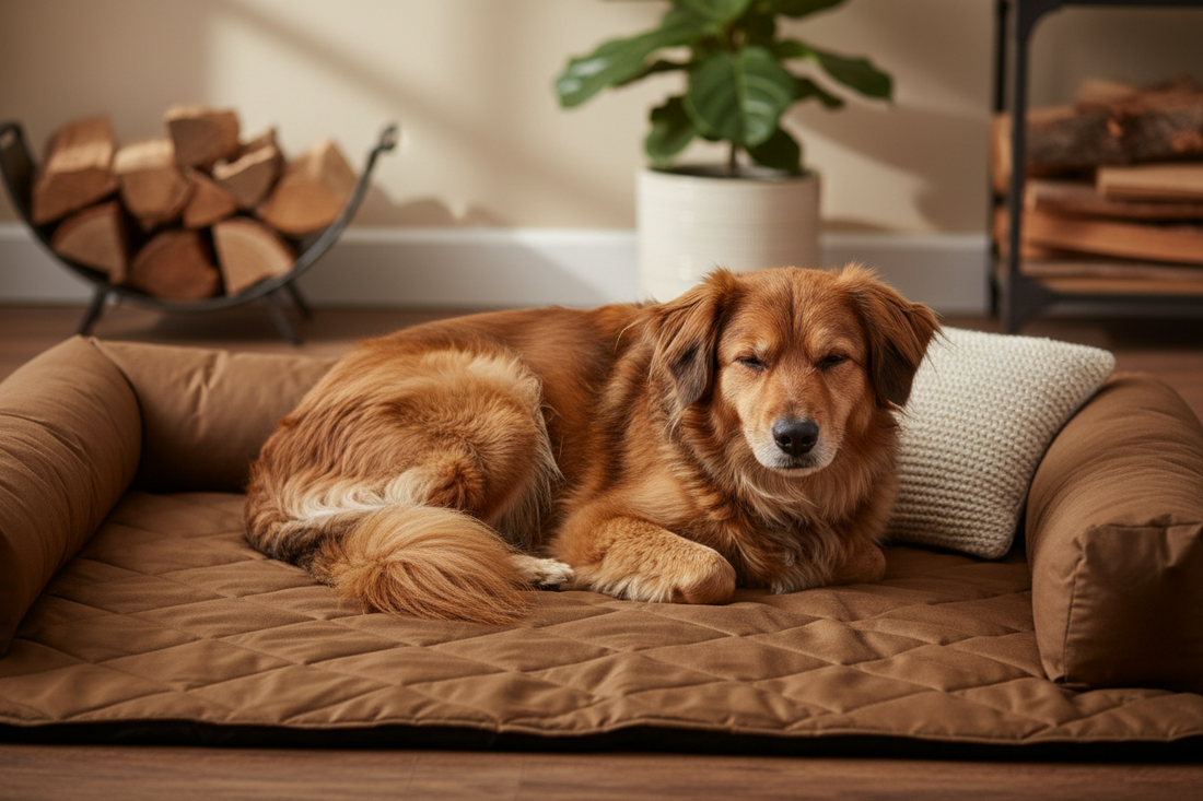The Waterproof Dog Blanket That Let Everyone Share the Furniture Again