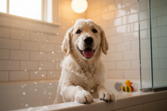 A Gentle Flea & Tick Shampoo That Refreshes While It Protects