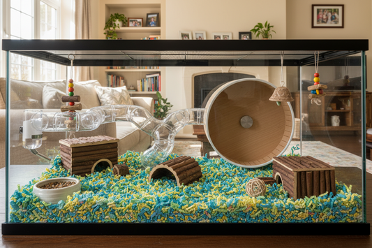 Create a Spacious and Enriching Home for Your Hamster with the BUCATSTATE 3.0 Cage