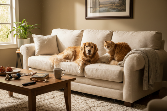 The Pet Grooming Glove That Turns Shedding into a Simple, Relaxing Routine