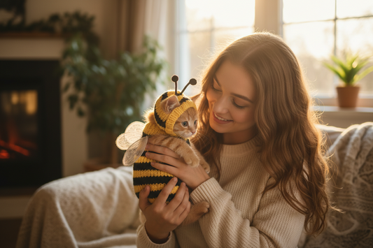 The Adorable Moment My Pet Became the Cutest Little Bee