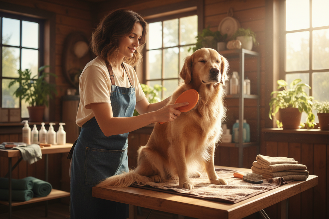 The Bath Brush That Turned Grooming Into My Pet’s Favorite Time