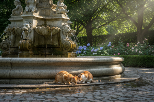 The Cordless Cat Water Fountain That Makes Hydration Effortless