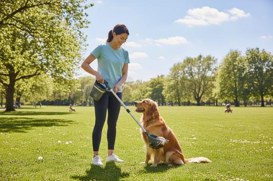 Make Pet Cleanup Easier with the Dog Pooper Scooper Tray and Rake Set