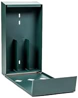 Zero Waste USA - Aluminum Roll Bag Dog Waste Dispenser, Matte Green | Rust-proof aluminum roll bag dispenser for 8" x 13" bags, includes 400 bags, locking door, 25% more storage capacity
