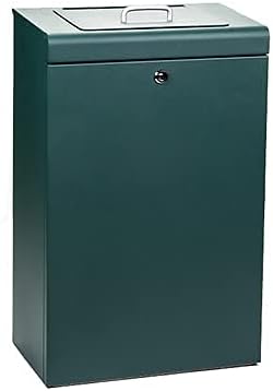 Ultimate™ Dog Waste Station / EZ_Tie Hanging Bag System (Matte Green)
