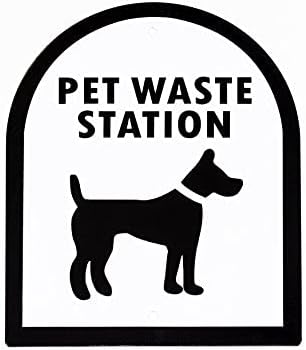 Zero Waste USA - The Sentry® Dog Station - (Universal Fit) Roll Bag System - Free 400 waste bags and 25 can liners - Over 500k sold in USA (Matte Black)