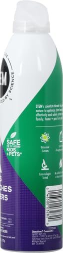 Stem Kills Ants, Roaches and Spiders: Plant-Based Active Ingredient Bug Spray, Botanical Insecticide for Indoor and Outdoor Use; 10 fl oz (Pack of 2)