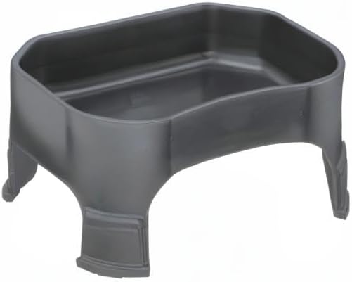 Neater Pet Brands Extra Large Water Bowl for Dogs, Elevated Outdoor Dog Water Bowl (2.25 Gallon XL Capacity), Big Trough Style Food Dish for Indoors or Outside, No Spill Large Dog Bowls, Black