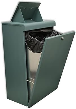 Ultimate™ Dog Waste Station/Roll Bag System (Matte Green)
