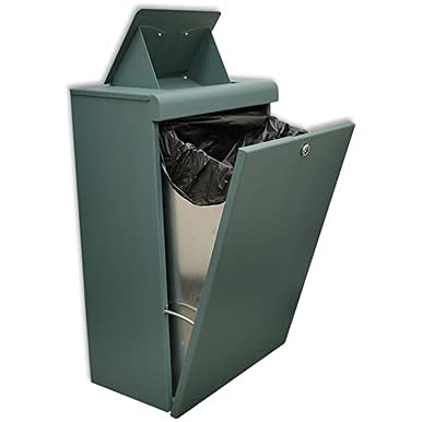 Ultimate™ Dog Waste Station/MittN Bag™ System (Matte Green)