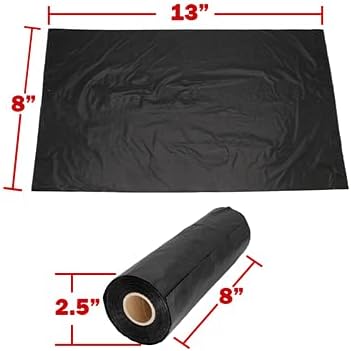 Zero Waste USA Heavy Duty Dog Waste Station Bags, 1 Roll = 200 bags | Commercial Grade Heavy-duty thick dog waste bags designed for large dogs and tougher cleanups without tearing or leaking.