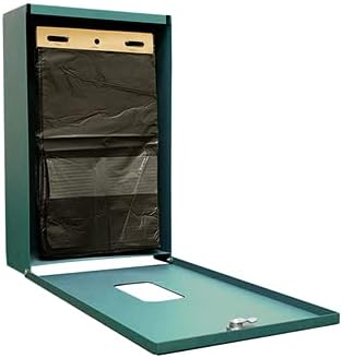 Zero Waste USA Starter Dog Waste Dispenser with 400 Free Bags, Gloss Green