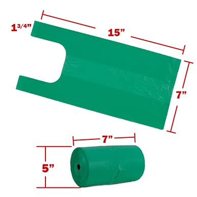 Standard Low Profile Dog Waste Station / Tie_Handle Roll (Matte Green)