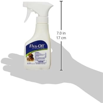 Farnam Flys-Off Insect Repellent for Dogs and Cats 6 Fluid Ounces (Pack of 2)