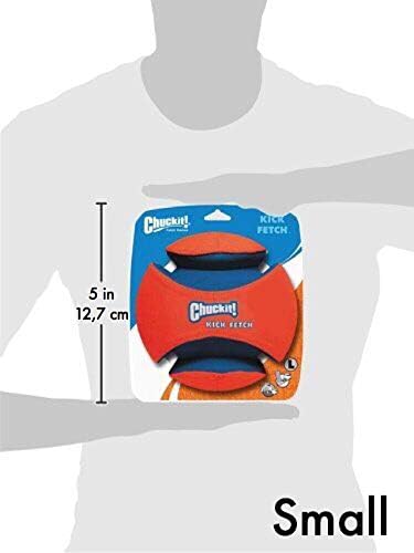 Chuckit! Kick Fetch Ball Dog Toy, Small (6 Inch) (Pack of 4)