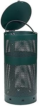 Standard Low Profile Dog Waste Station / Tissue_Style Bag System (Matte Green)