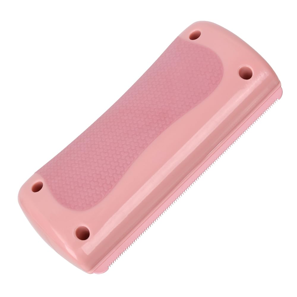 MAXIMILIAN Deshedding Brush for Dogs Cats Horses Undercoat Tool for Large and Small Pets Comb Removes Loose Dirt Hair and Fur Professional Pet Groomer, Pink for Little Pony