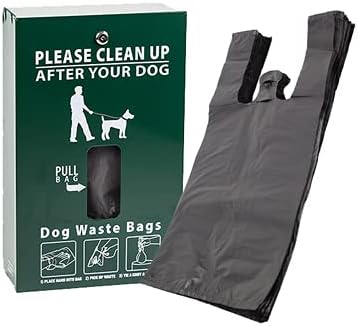 Zero Waste USA - Low Profile Dog Waste Station - EZ-Tie Hanging Bag System - Free 400 waste bags and 25 can liners - Over 500k sold in USA (Gloss Green)