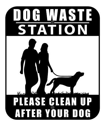 Doggie Walk Bags® Dog Waste Station - Matte Black | Blue Tie-Handle Bags | Rust-proof aluminum station with 10-gallon can, 400 blue tie-handle bags, locking dispenser, 10-year warranty